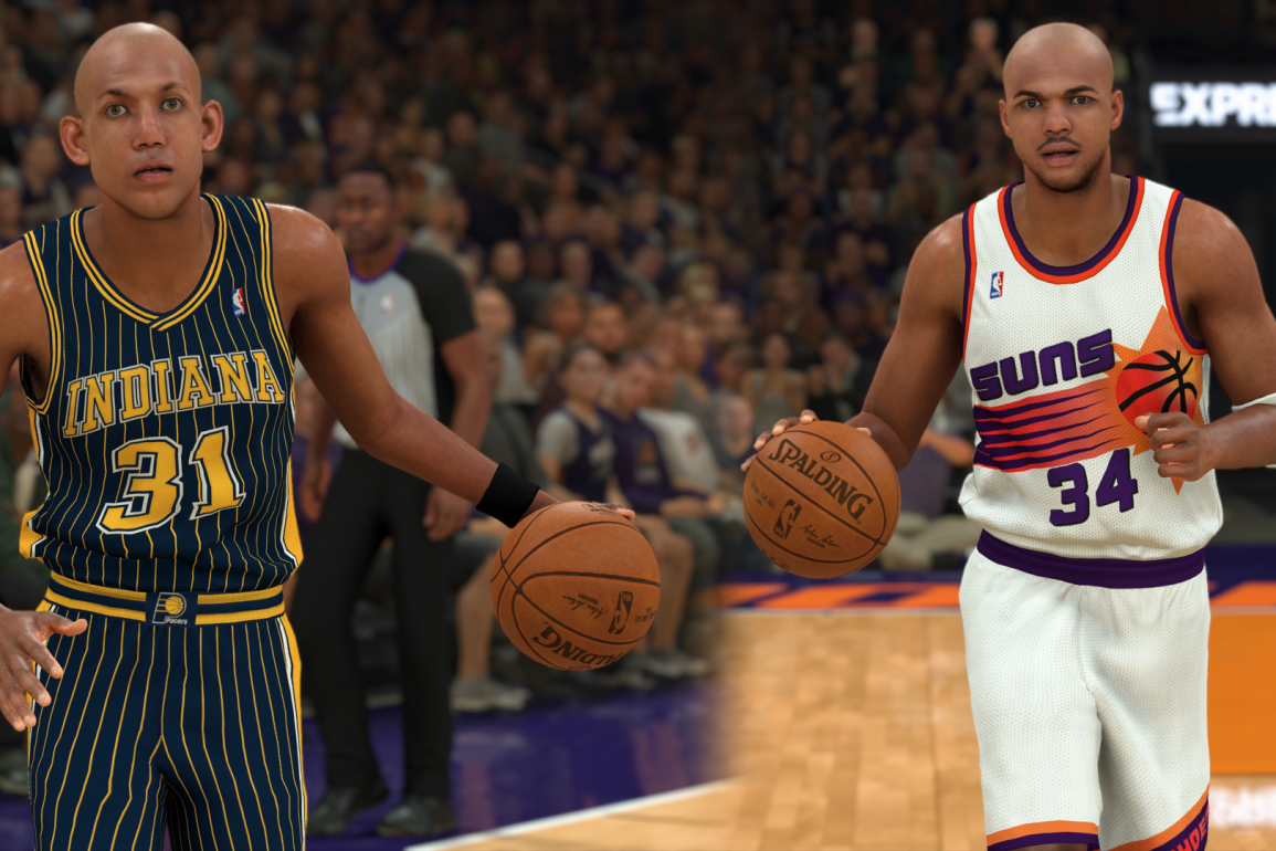 Нба 2к20 моды. NBA 2k20. Баркли в NBA 2k. Реджи Миллер 2k. Кириленко НБА 2k.